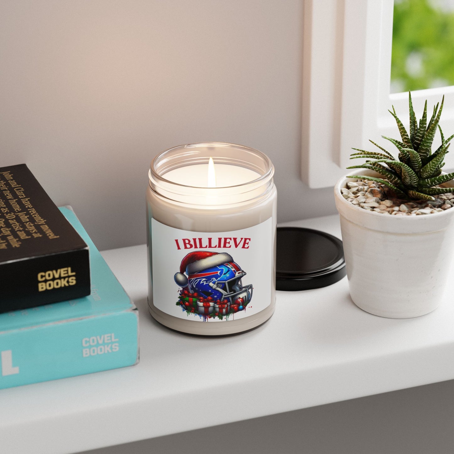 I BILLIEVE - Buffalo Bills Holiday Soy Candle