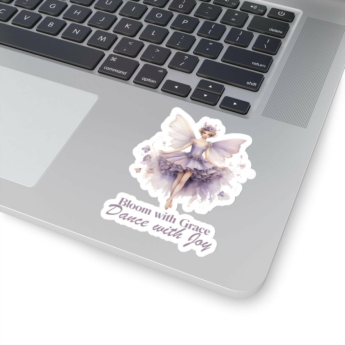 Bloom with Grace Amethyst Fairy Sticker.