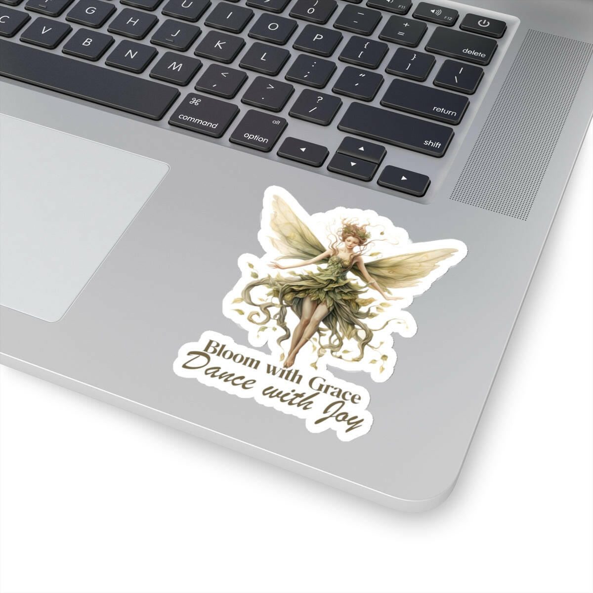 Bloom with Grace Jade Fairy Sticker.