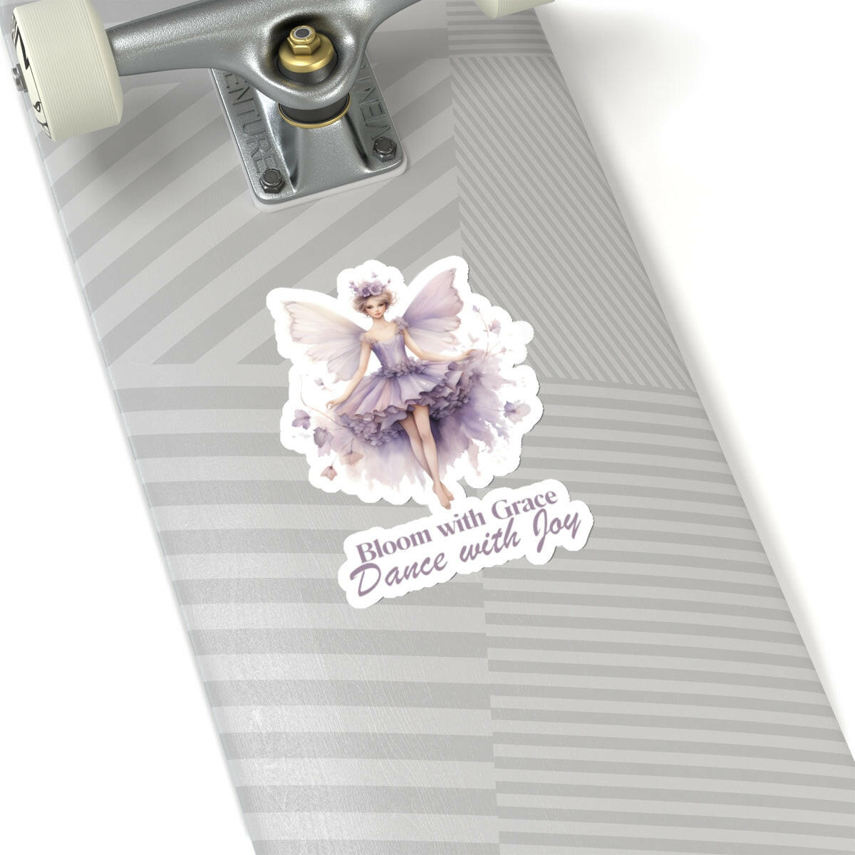 Bloom with Grace Amethyst Fairy Sticker.