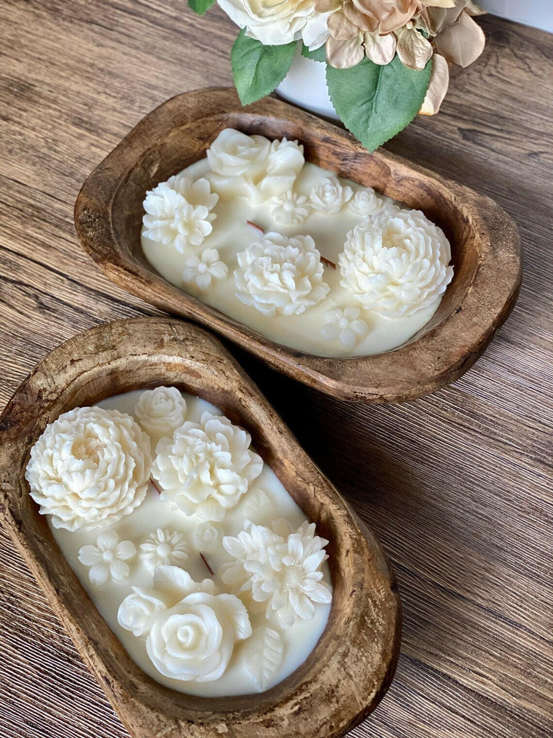 Botanical Garden Scented Bowl Candle.