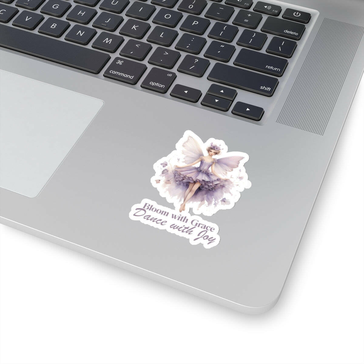 Bloom with Grace Amethyst Fairy Sticker.