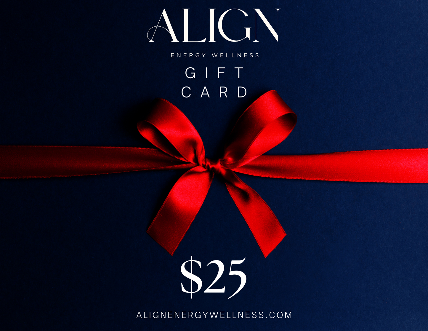 Align Energy Wellness Gift Cards: The Perfect Gift of Healing and Transformation.