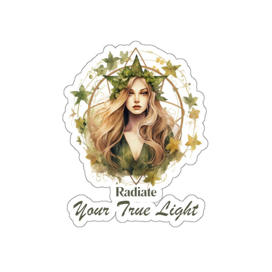 Radiate Your True Light Sticker.