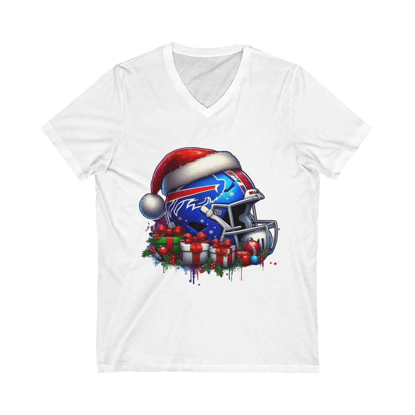 Buffalo Bills Helmet Xmas T-Shirt