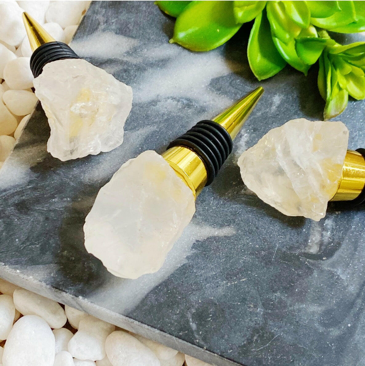 Beauty of Nature Crystal Wine Stopper.