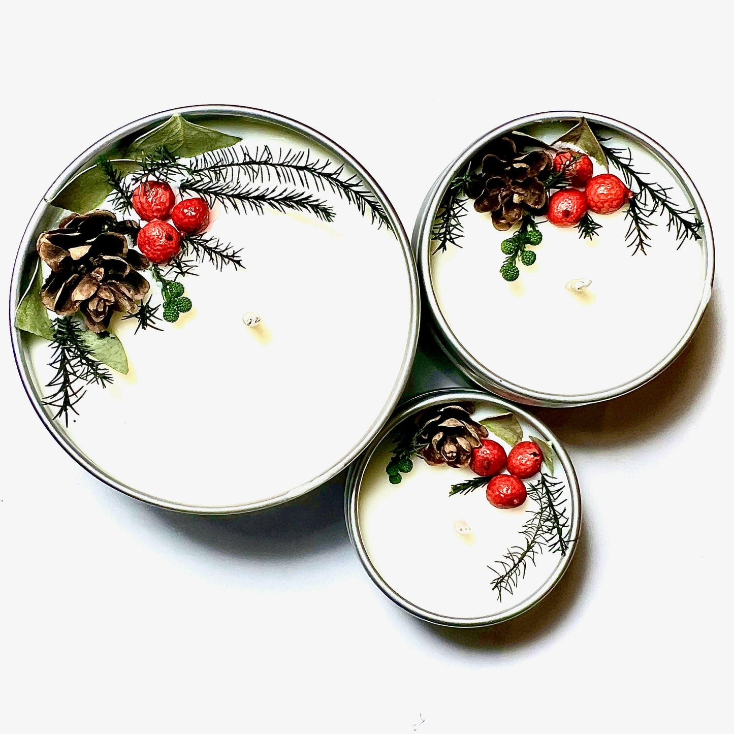 "Winter Walk" Winter Holiday Blend Soy Candle.