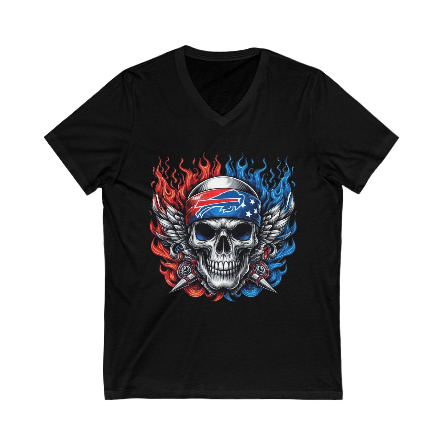 Buffalo Bills Skull T-shirt