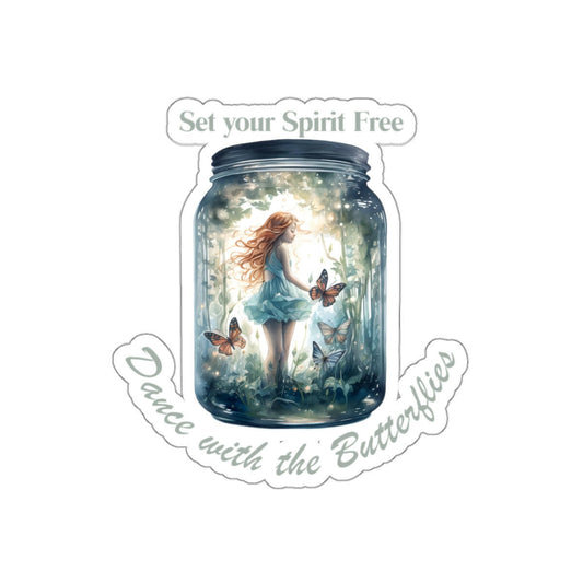 Set your Spirit Free Sticker.