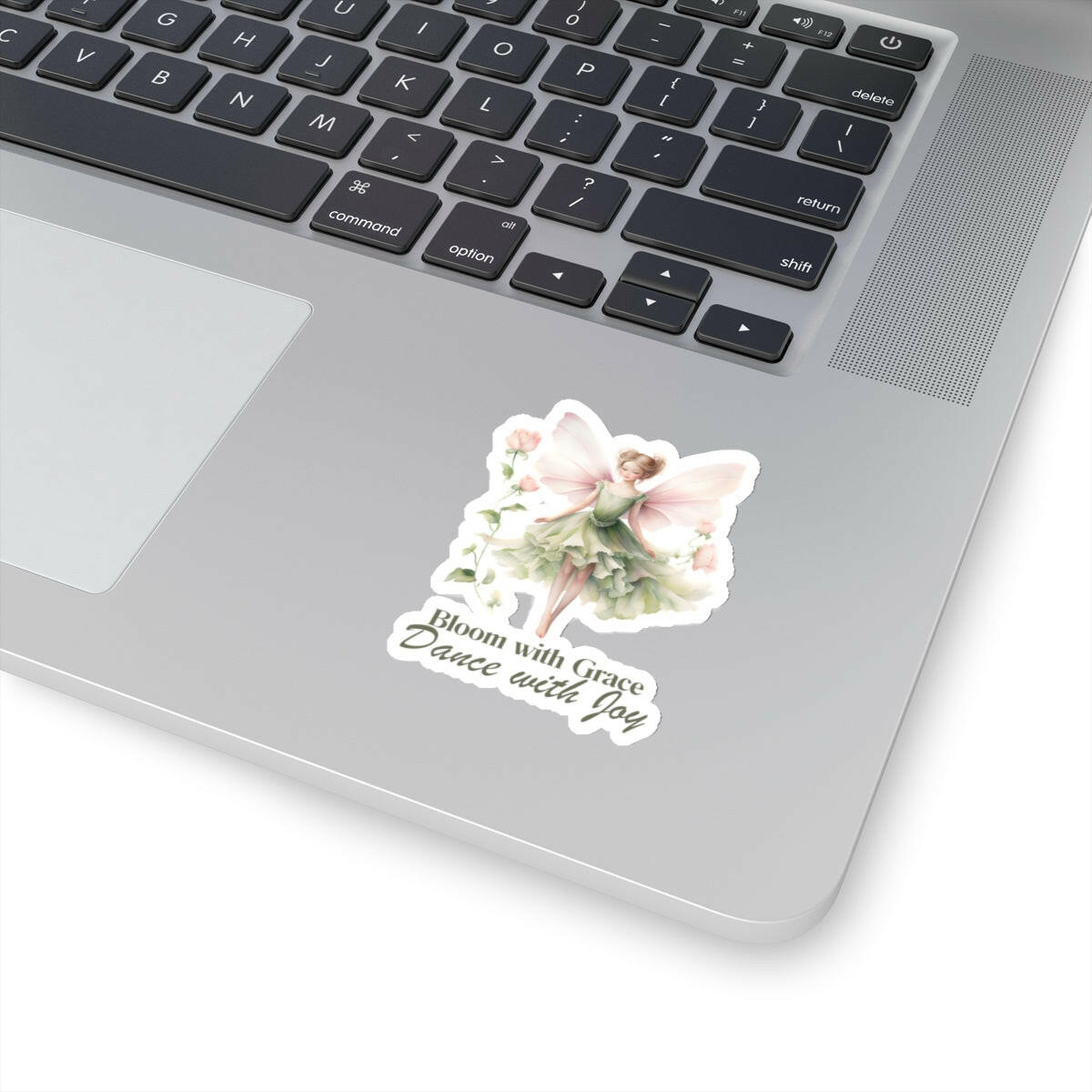 Bloom with Grace Rose Aventurine Fairy Sticker.