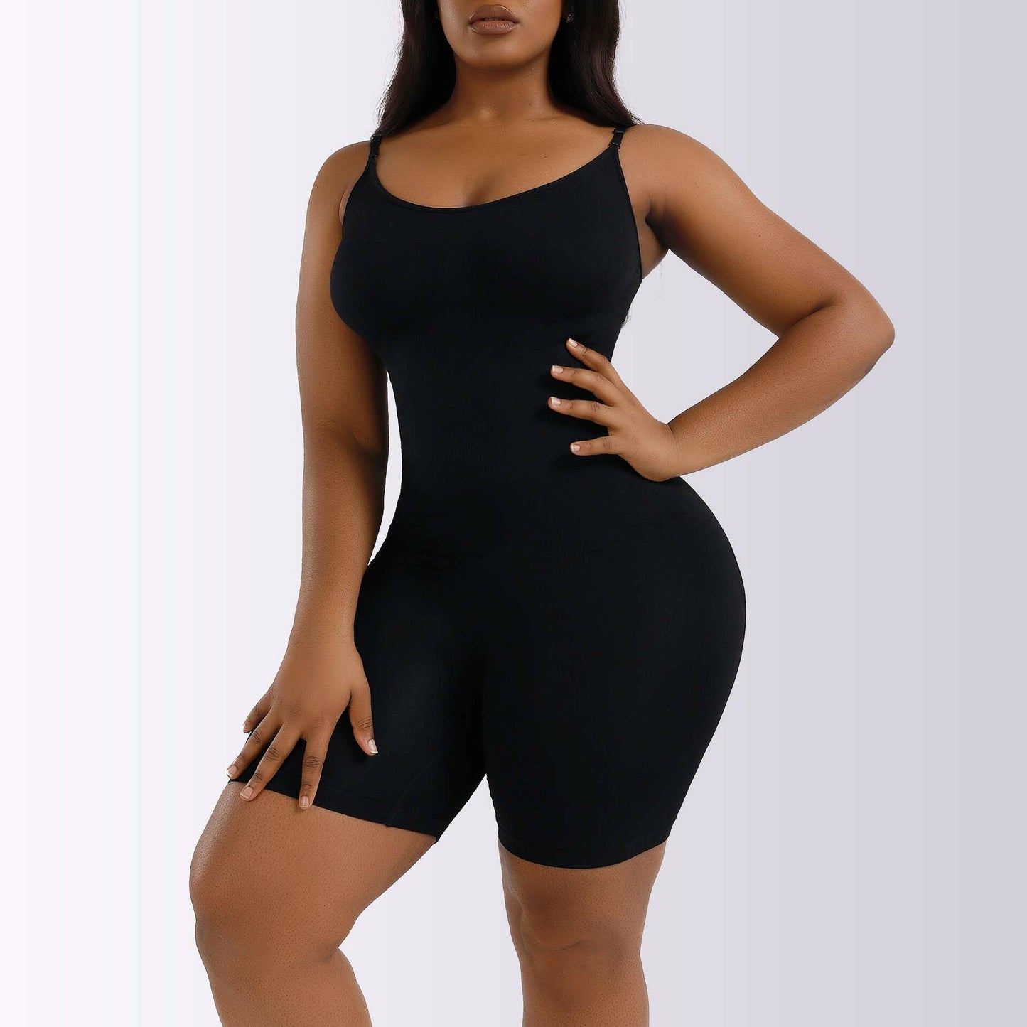 Sleek Confidence Shapewear Playsuit Seamless Bodysuit: Effortless Elegance and All-Day Comfort - Perfect for a Flawless Silhouette.