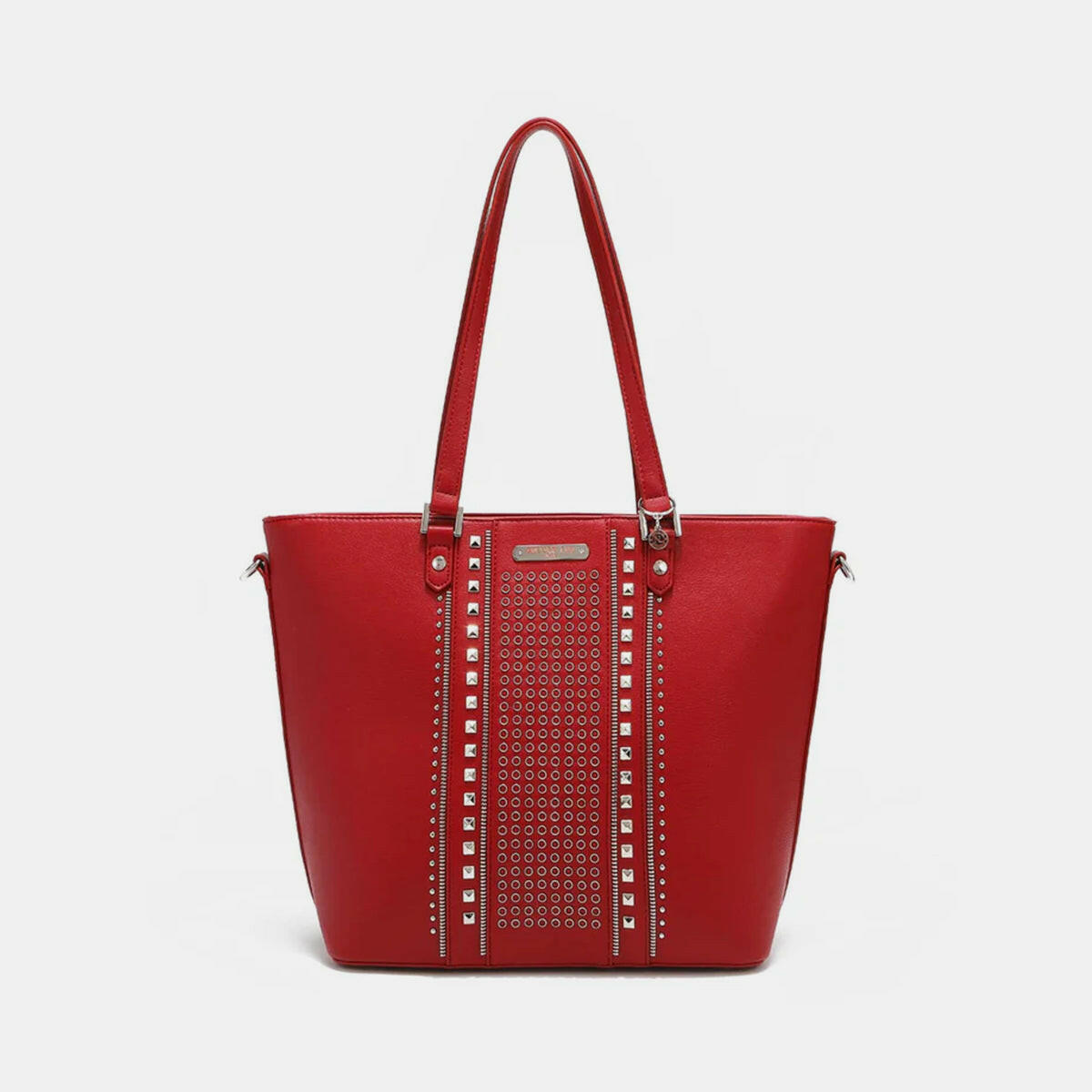 Nicole Lee USA Studded Decor Tote Bag.