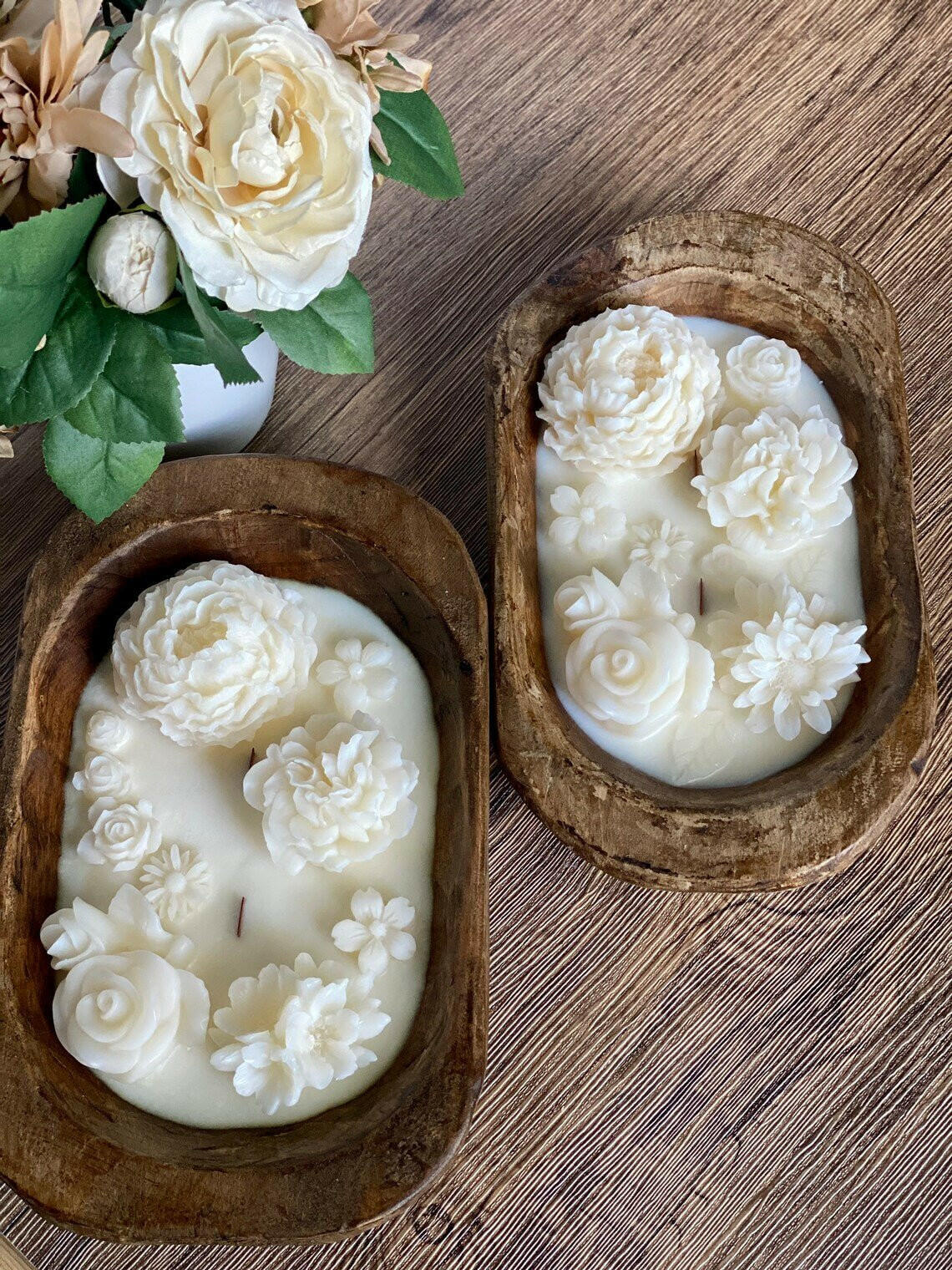 Botanical Garden Scented Bowl Candle.