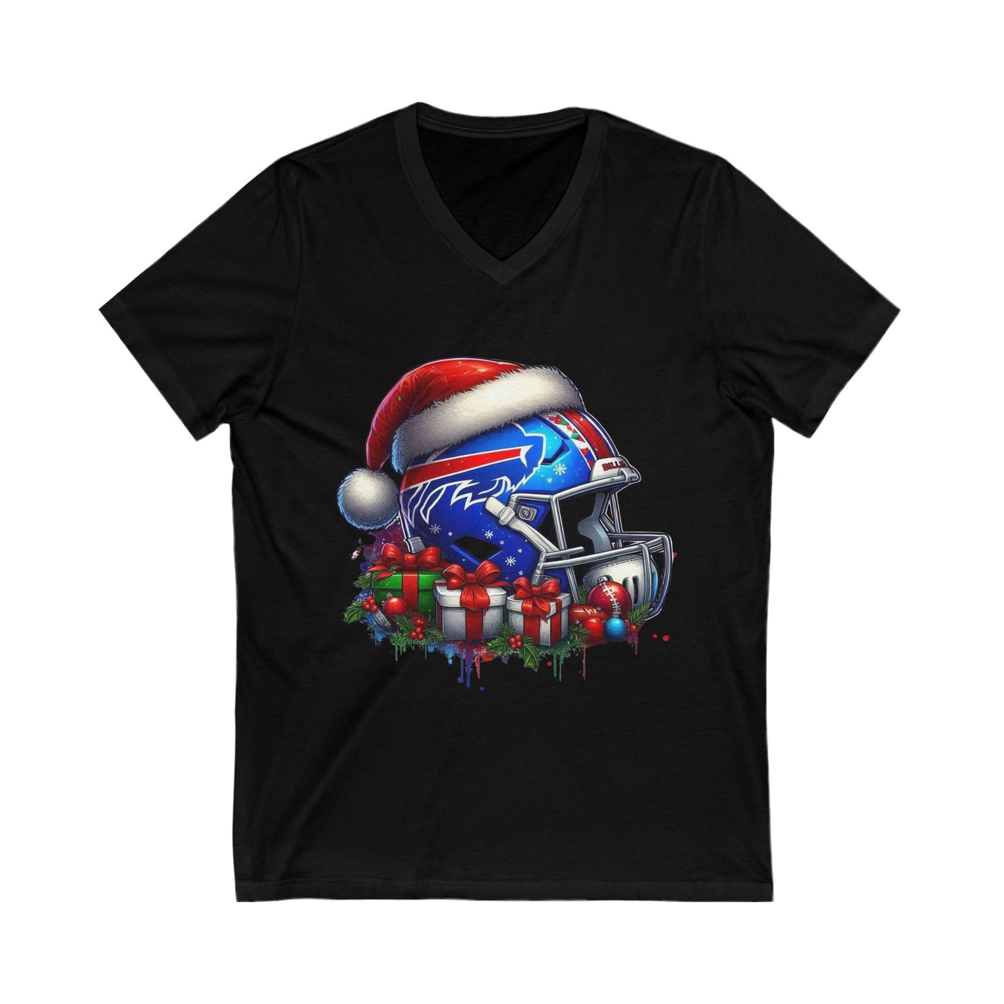 Buffalo Bills Helmet Xmas T-Shirt