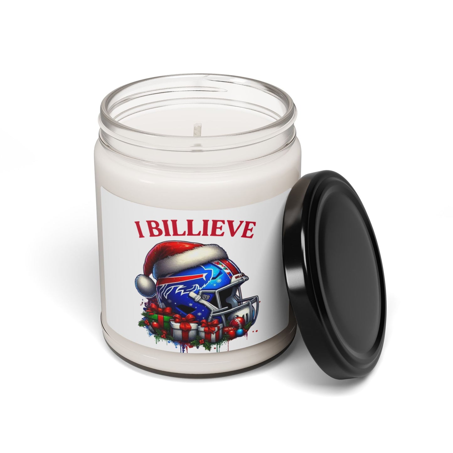 I BILLIEVE - Buffalo Bills Holiday Soy Candle