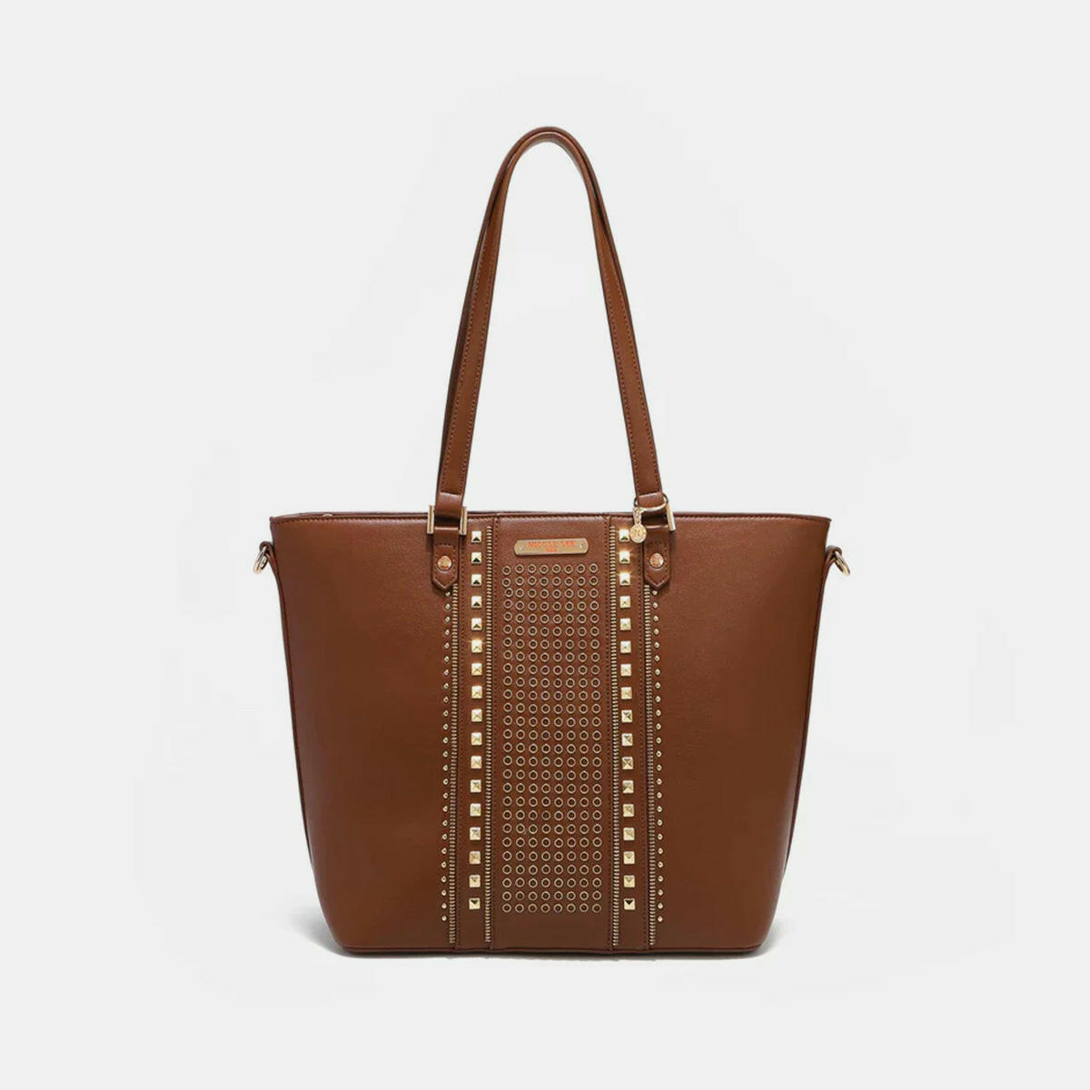 Nicole Lee USA Studded Decor Tote Bag.