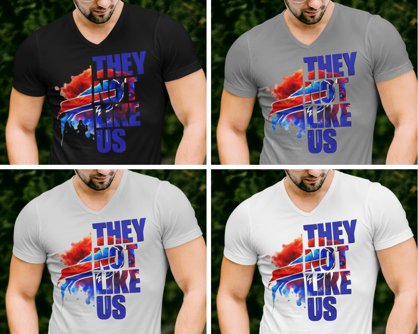 They Not Like Us-  Buffalo Proud - Buffalo Bills T-shirt