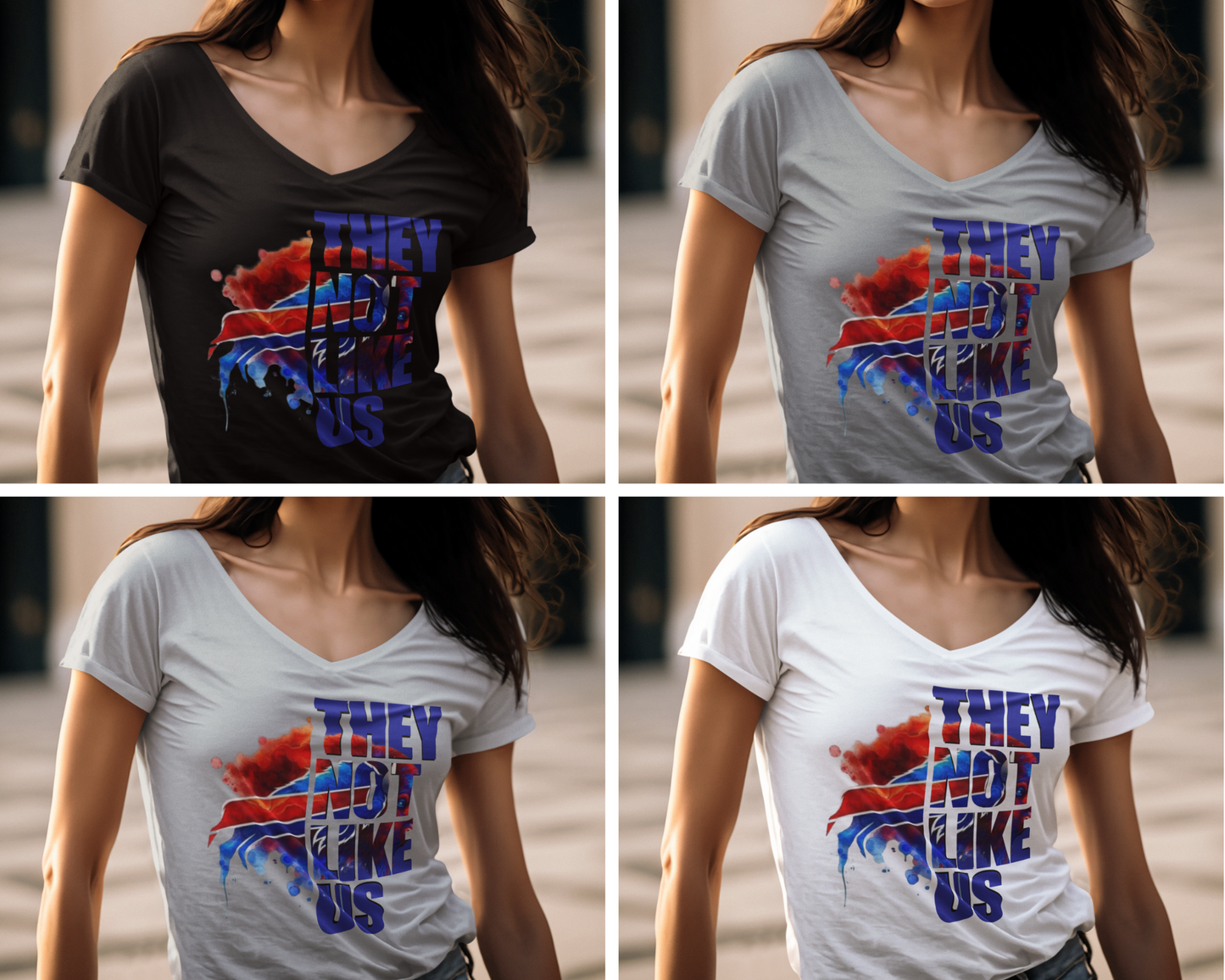 They Not Like Us-  Buffalo Proud - Buffalo Bills T-shirt