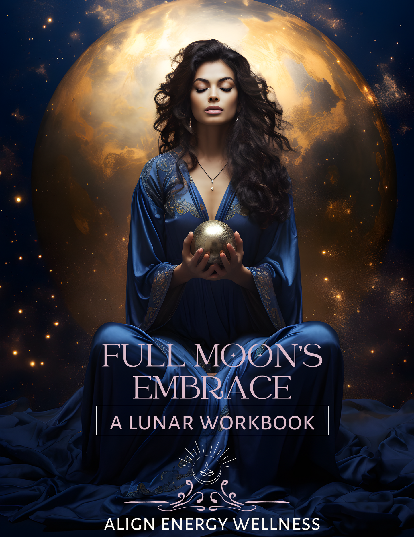 Full Moon's Embrace: A Reflective Workbook for Lunar Alignment - Digital Download.