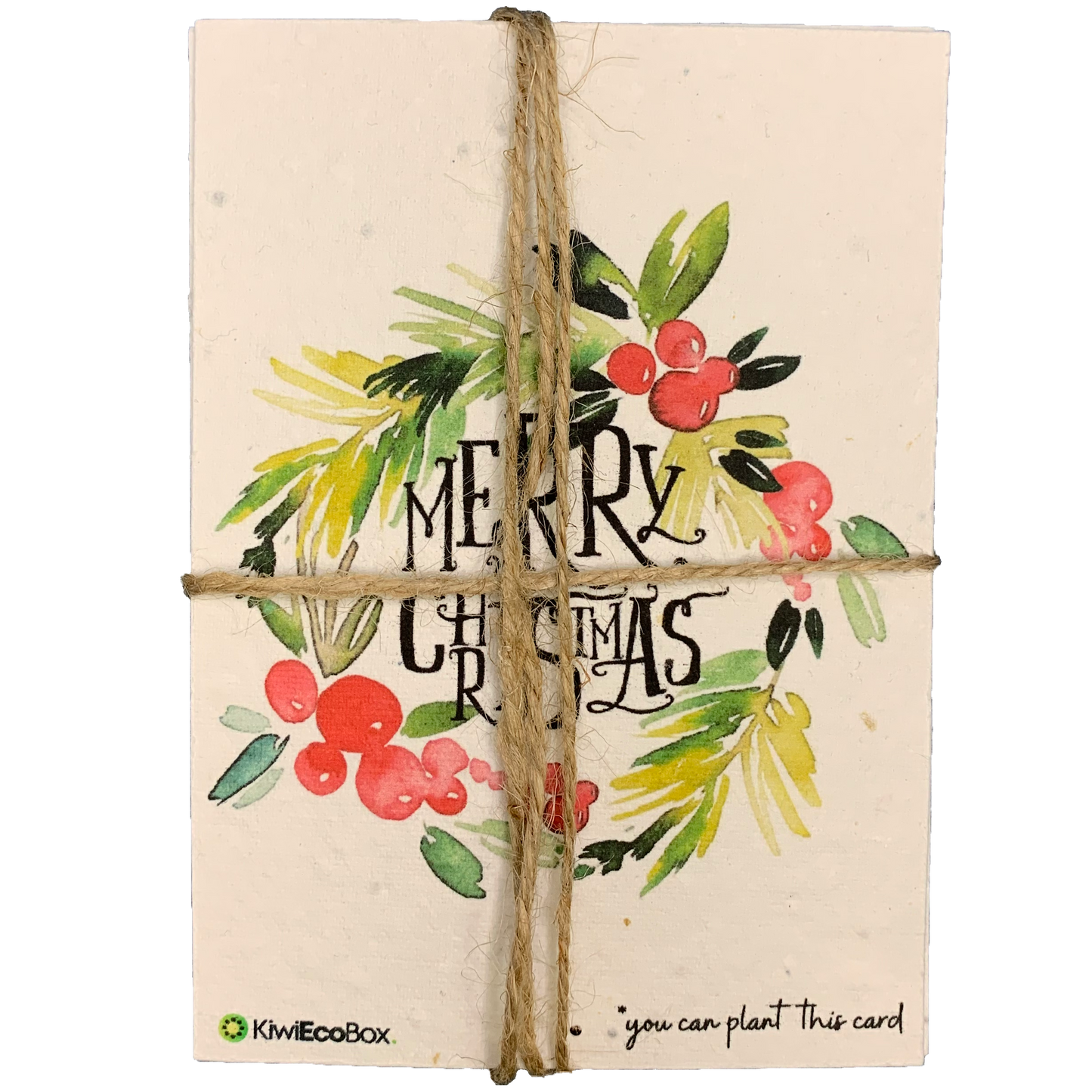 Eco-Friendly Delight Plantable Seed Paper Greeting Cards - Set of 5: A Sustainable Way to Share Your Sentiments and Grow Beauty.