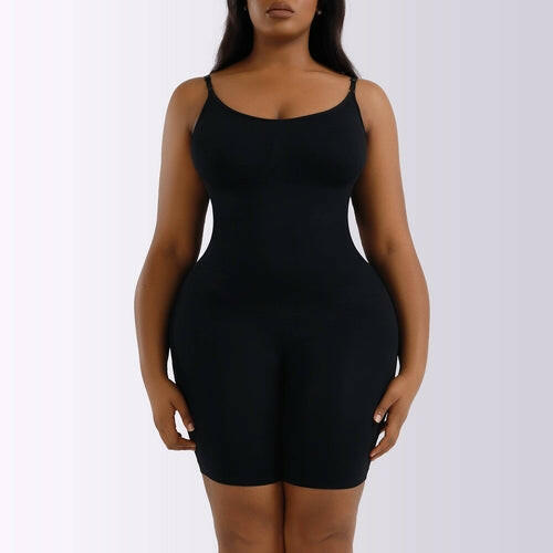 Sleek Confidence Shapewear Playsuit Seamless Bodysuit: Effortless Elegance and All-Day Comfort - Perfect for a Flawless Silhouette.