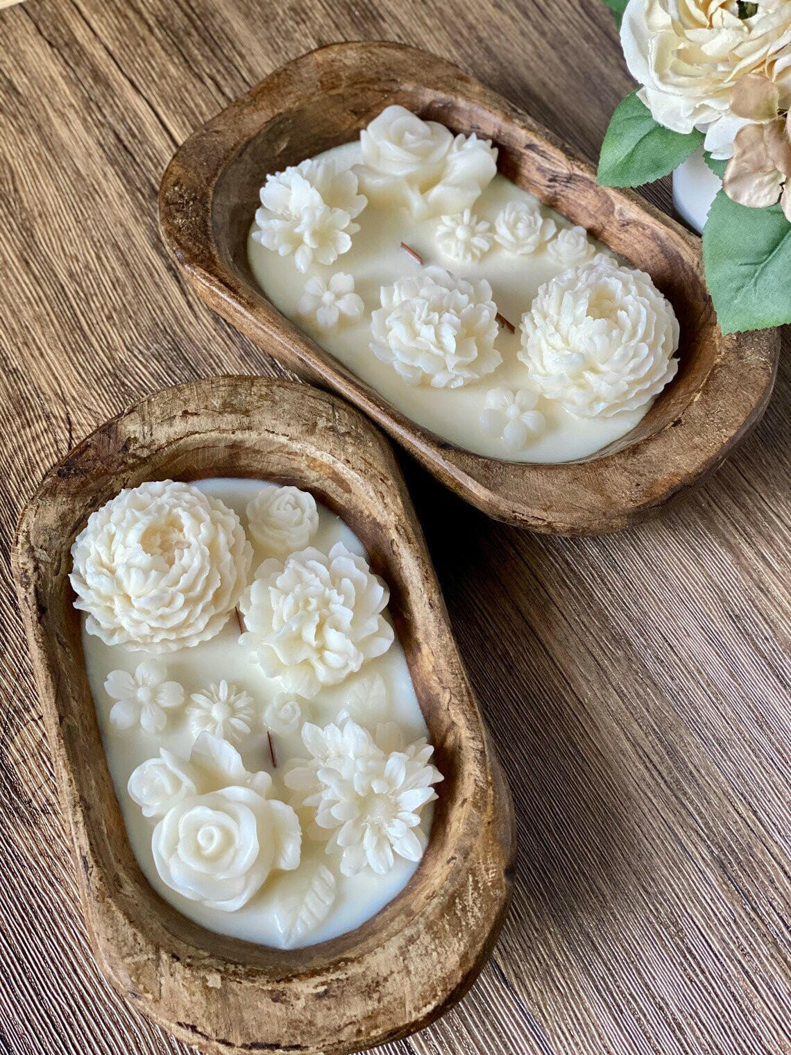 Botanical Garden Scented Bowl Candle.