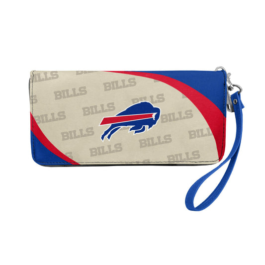 NFL Buffalo Bills Curve Organizer Zip Wallet.