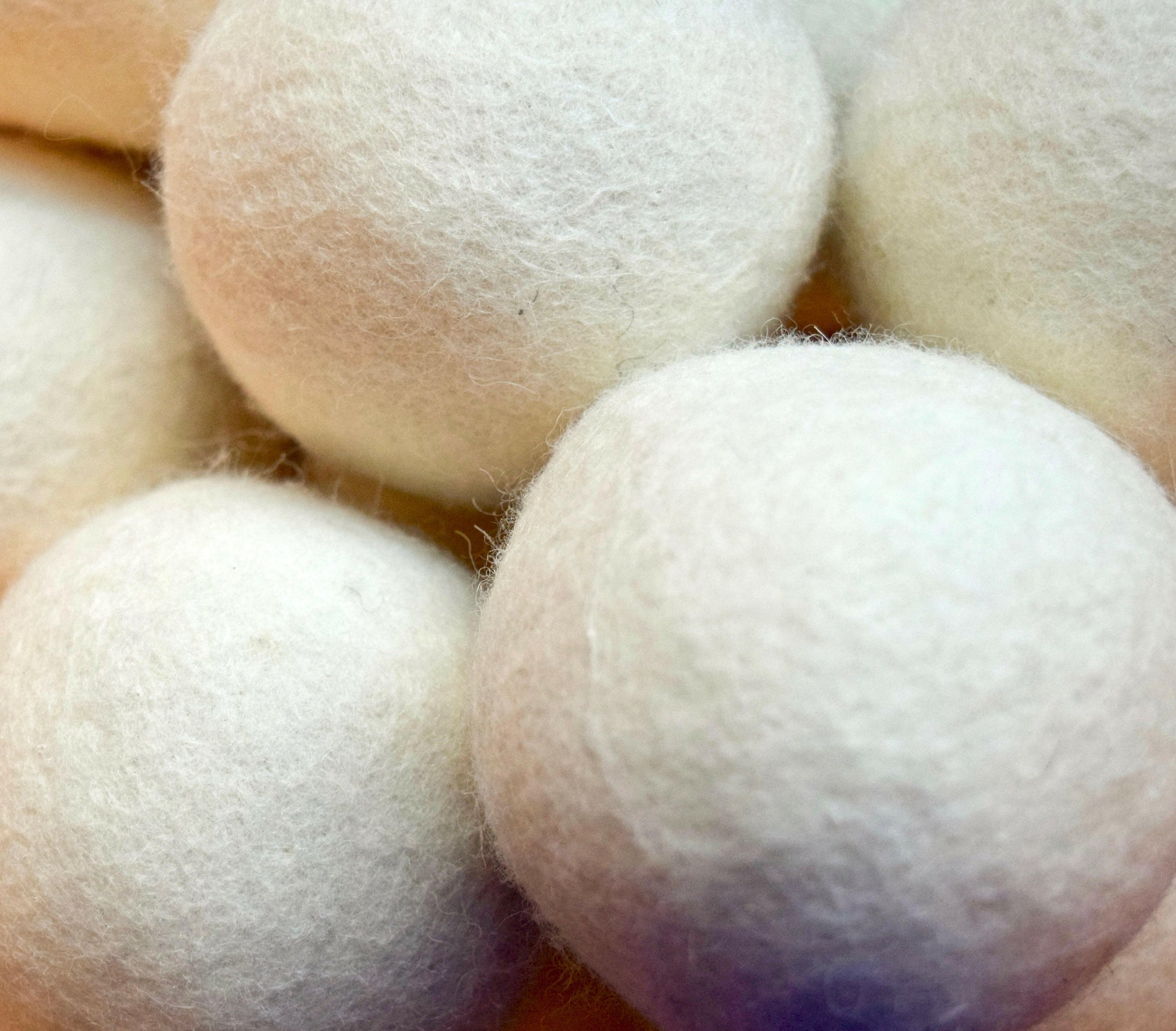 Premium 100% Organic New Zealand Wool Dryer Balls.