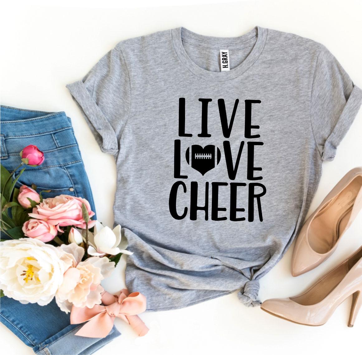 Live Love Cheer T-shirt