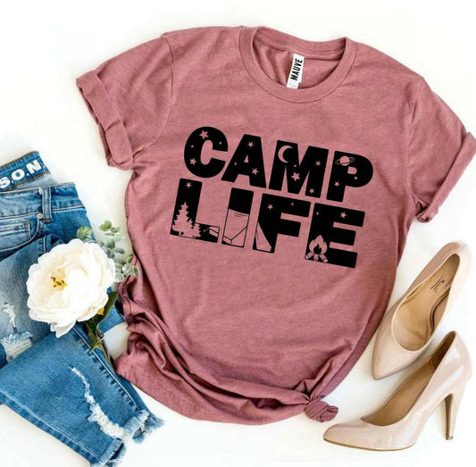 Camp Life T-shirt.