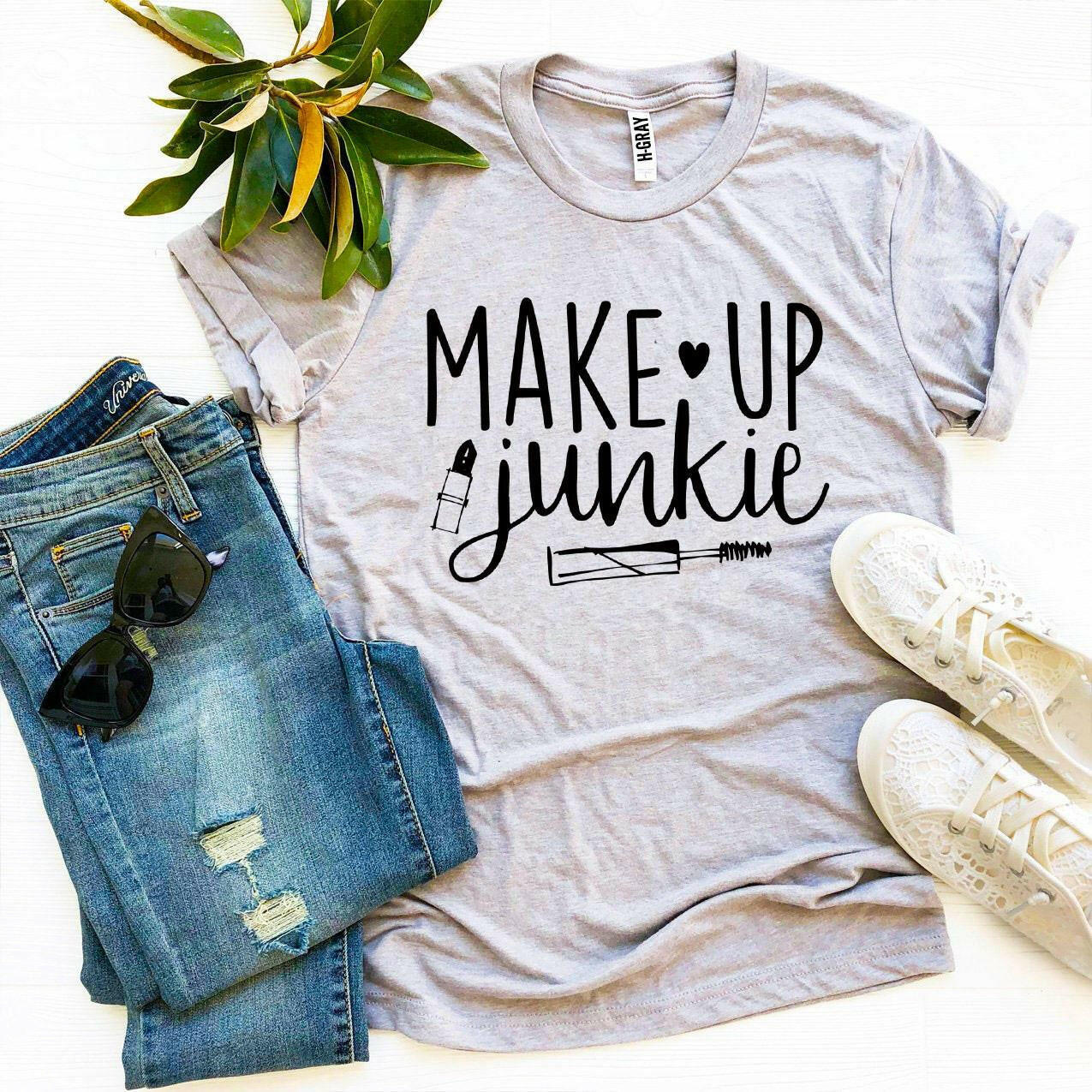 Make Up Junkie T-shirt.