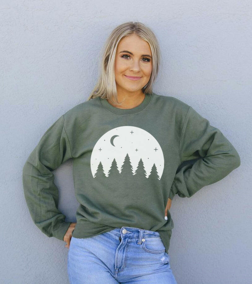 Outdoor Adventure Camp Forest Sweatshirt: Embrace Nature with Comfort and Style - Cozy Apparel for Explorers at Heart.