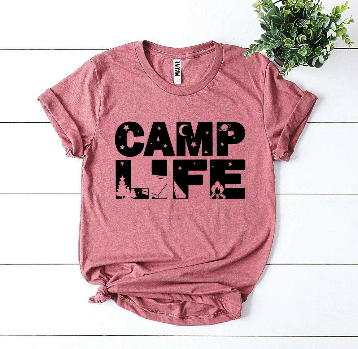 Camp Life T-shirt.