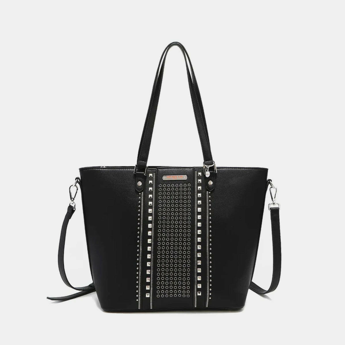 Nicole Lee USA Studded Decor Tote Bag.