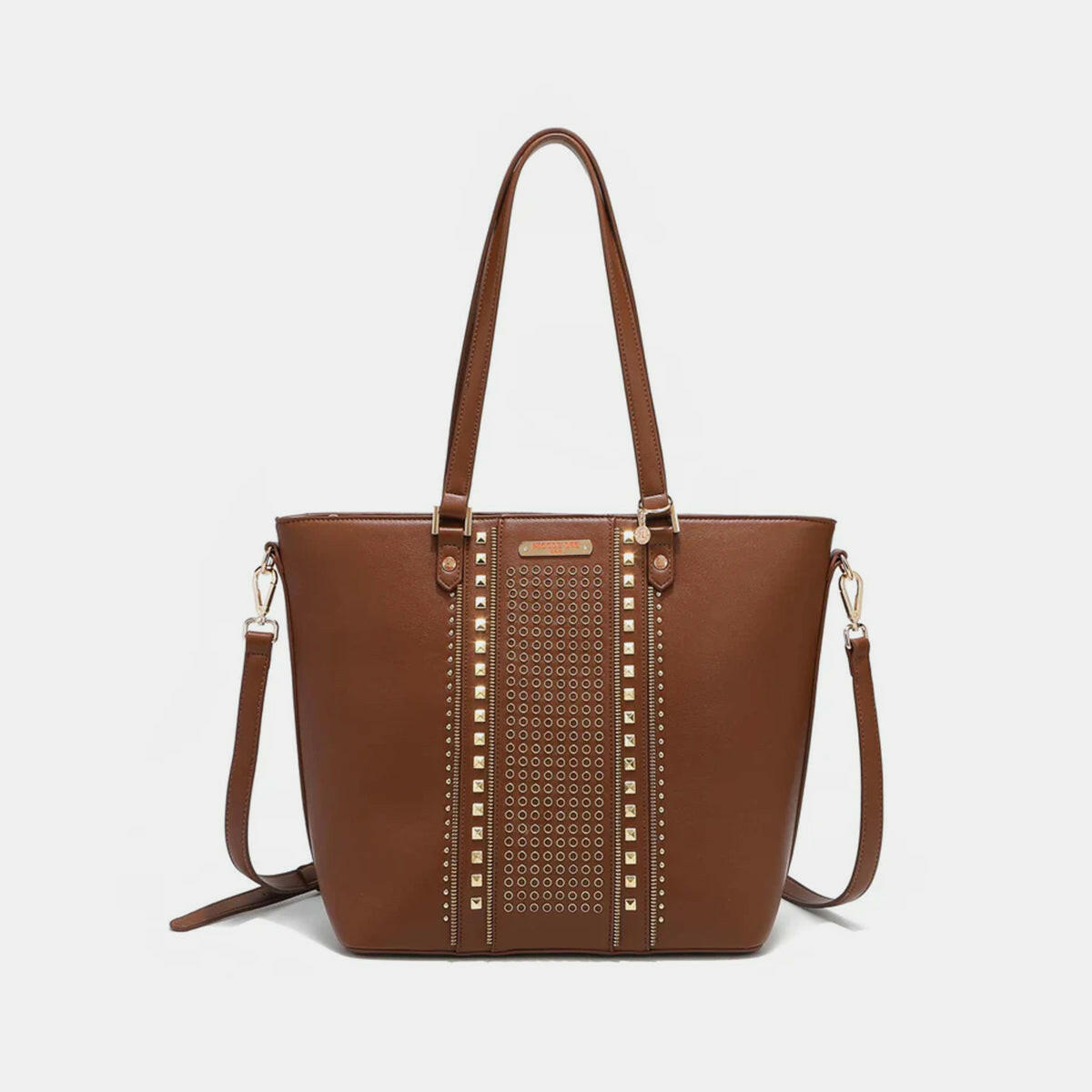 Nicole Lee USA Studded Decor Tote Bag.